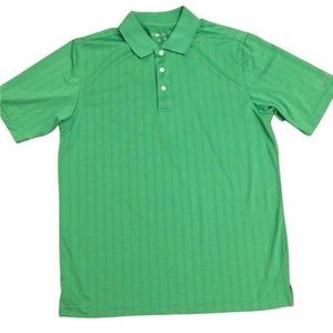 Walter Hagen Essentials Mens Green Golf Shirt Size Medium